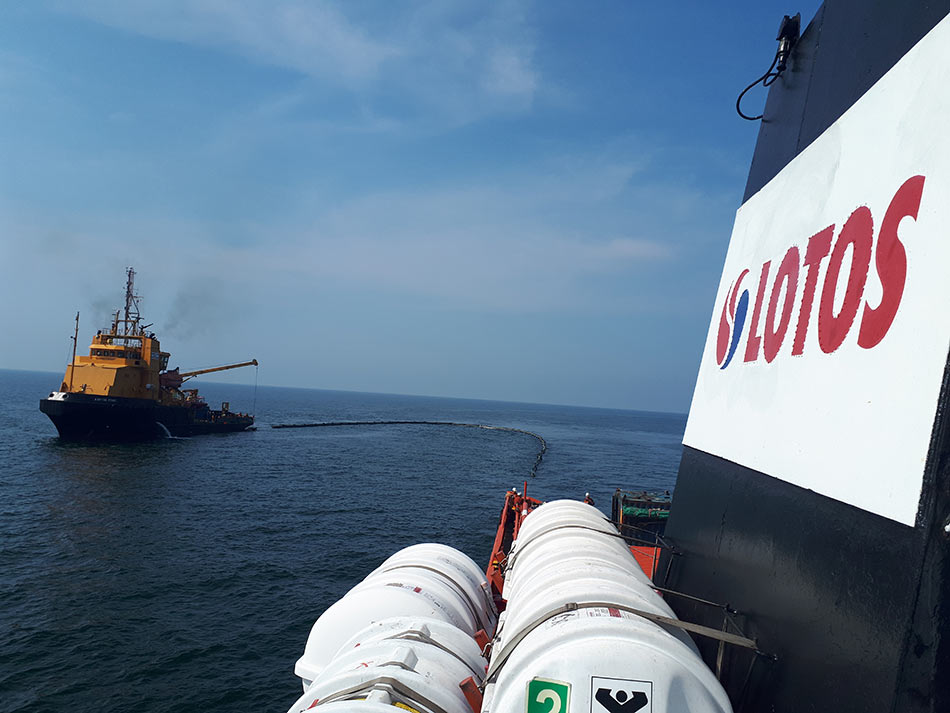 LOTOS Petrobaltic ćwiczy na Bałtyku 2