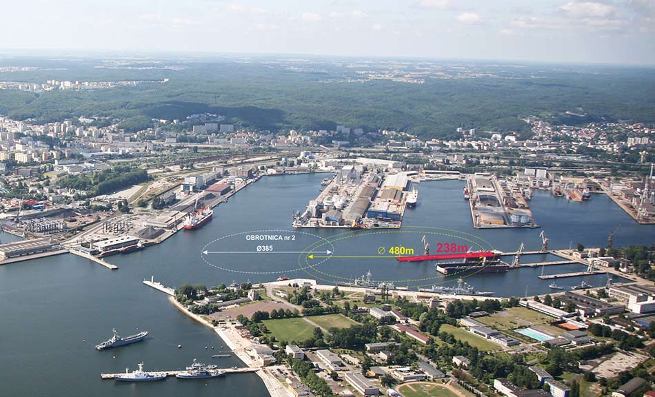 Obrotnica 2 Port Gdynia