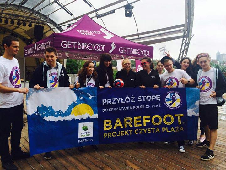 Barefoot Projekt Czysta Plaża Gdynia 2014