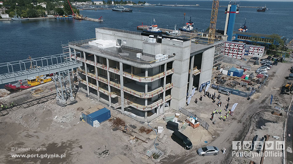 Budowa terminalu promowego w Porcie Gdynia foto 2