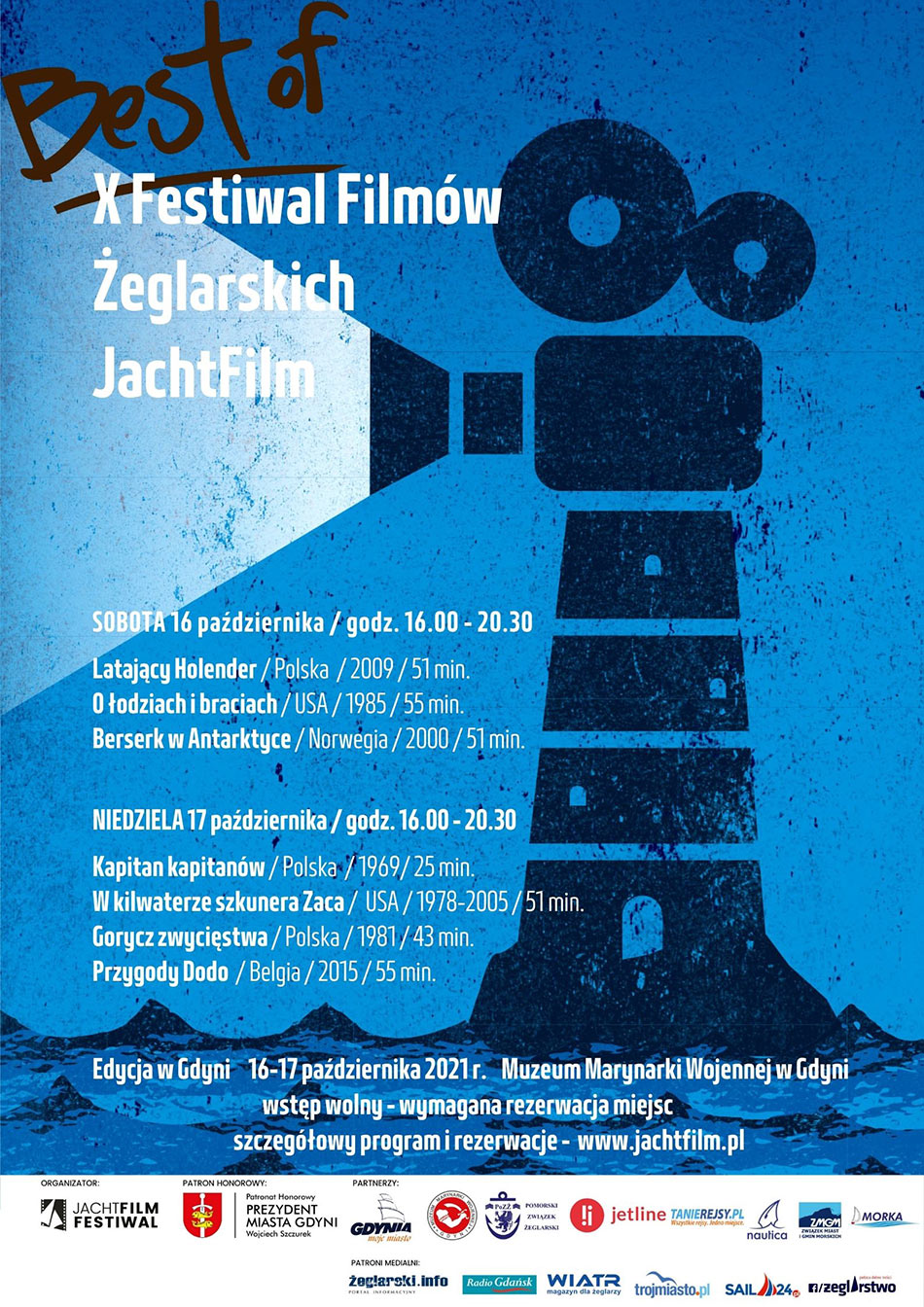 JachtFilm Gdynia Plakat 2021