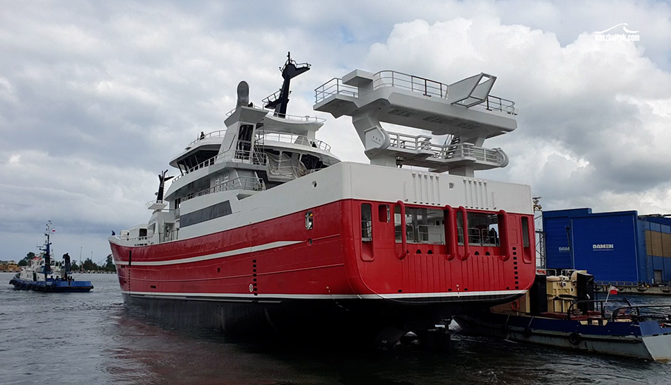 GOLLENES 6999 m 2600 GT nowy trawler z gdyńskiej stoczni Karstensen