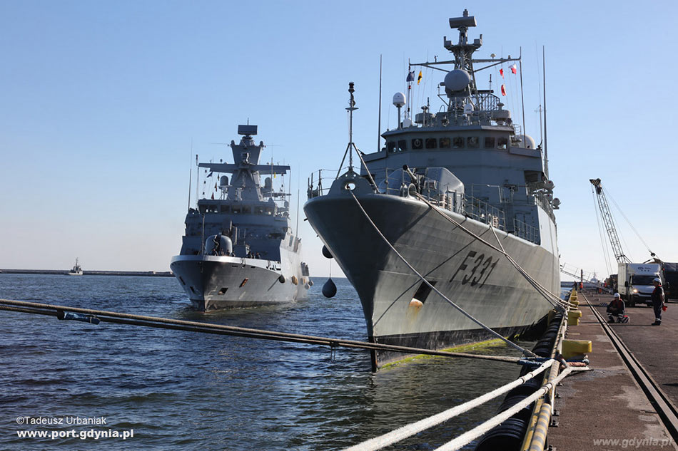 Okrety NATO w Gdyni 1