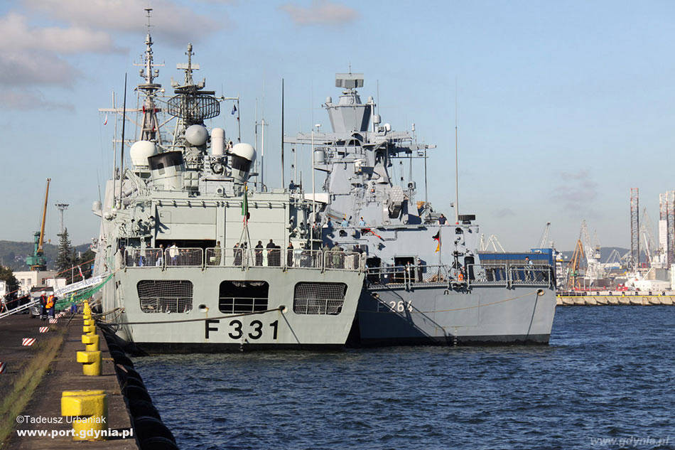 Okrety NATO w Gdyni 2
