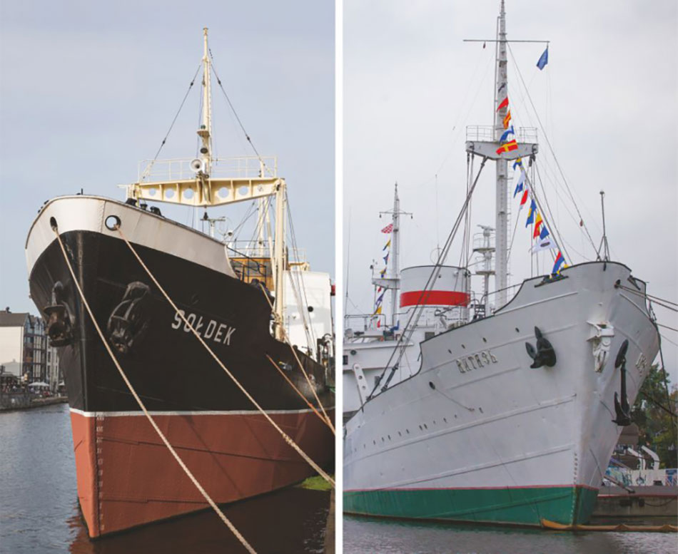 2 statki wspólne morze. Sołdek i Vityaz dziedzictwo morskie Polski i Rosji