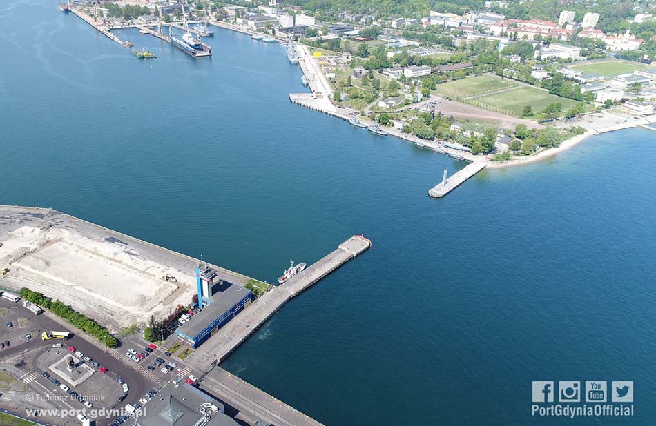 Modernizacja ostrogi północnej w Porcie Gdynia