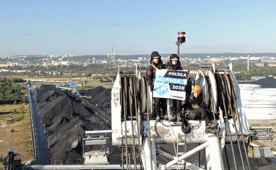 1 Obrońcy klimatu ponownie blokują import węgla do Polski