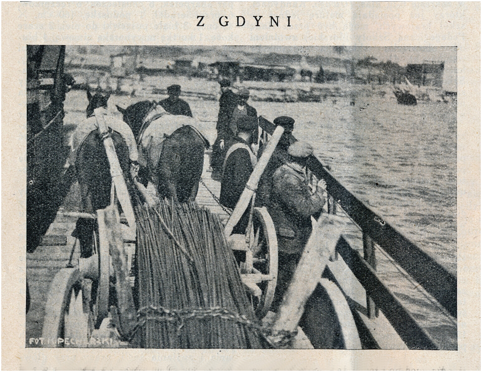 Prom na Oksywie 1927