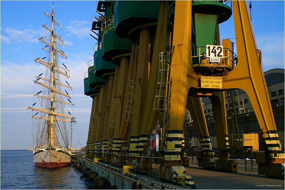 urawie portowe Nabrzeże Francuskie Port Gdynia
